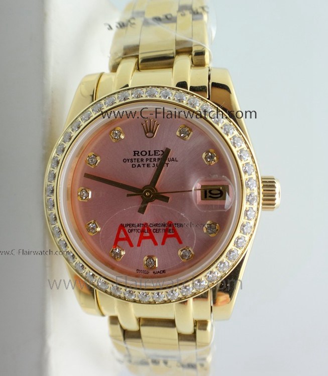 Rolex Masterpiece Yellow Gold 31mm Watch Best Copy